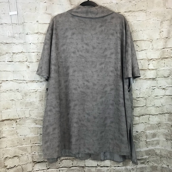 VINTAGE A Jacs Cotton Cape Lined Jacket button open sides - Picture 5 of 8